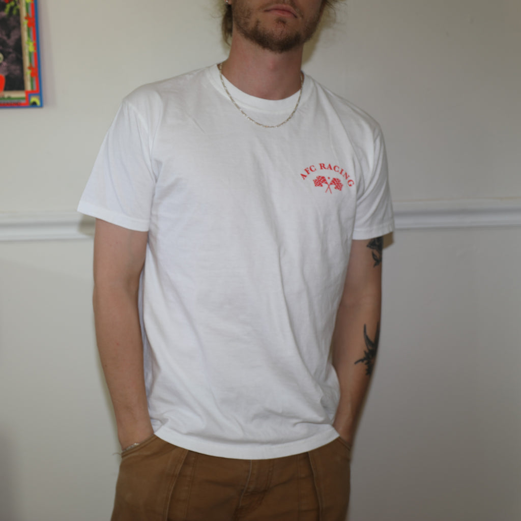 Arts Fishing Club Racing Tee - White