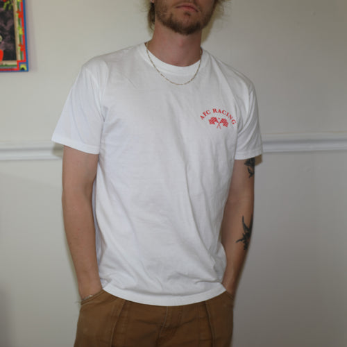 Arts Fishing Club Racing Tee - White