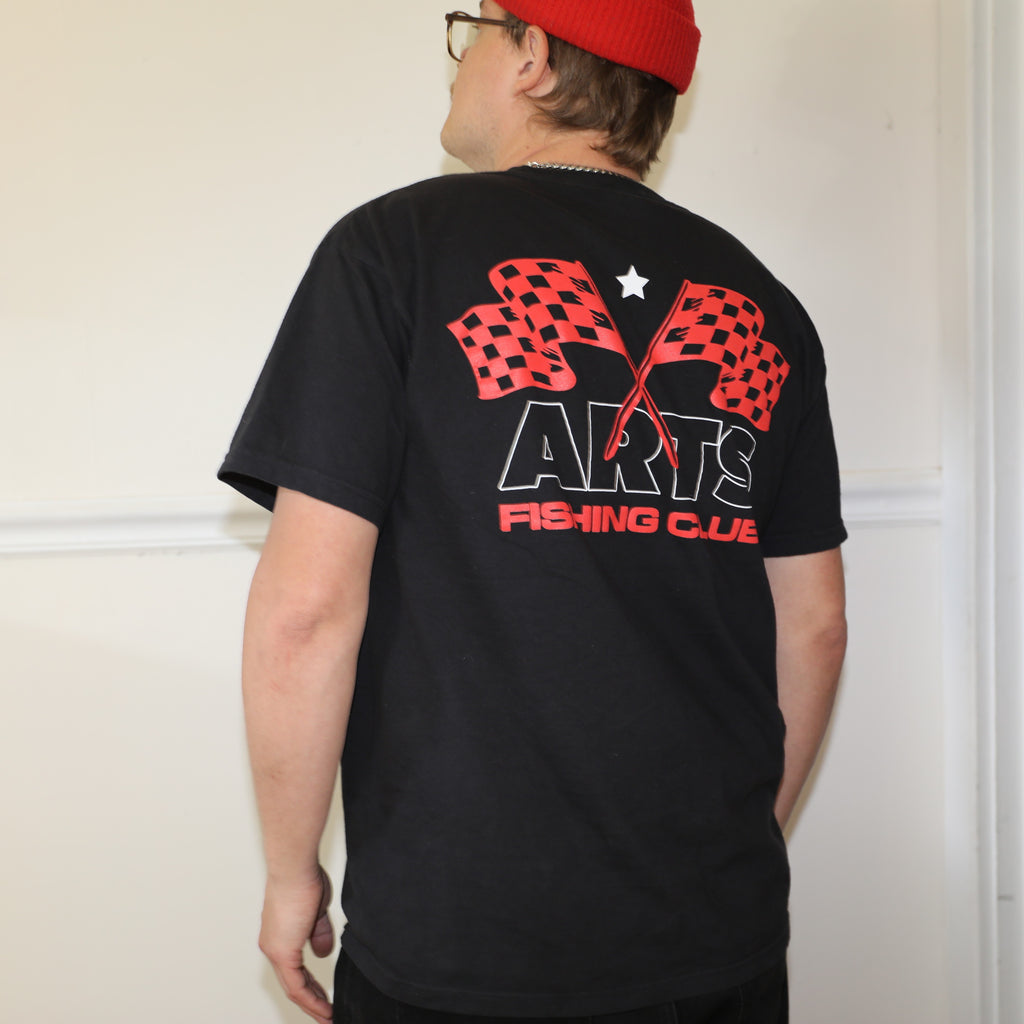 Arts Fishing Club Racing Tee - Black