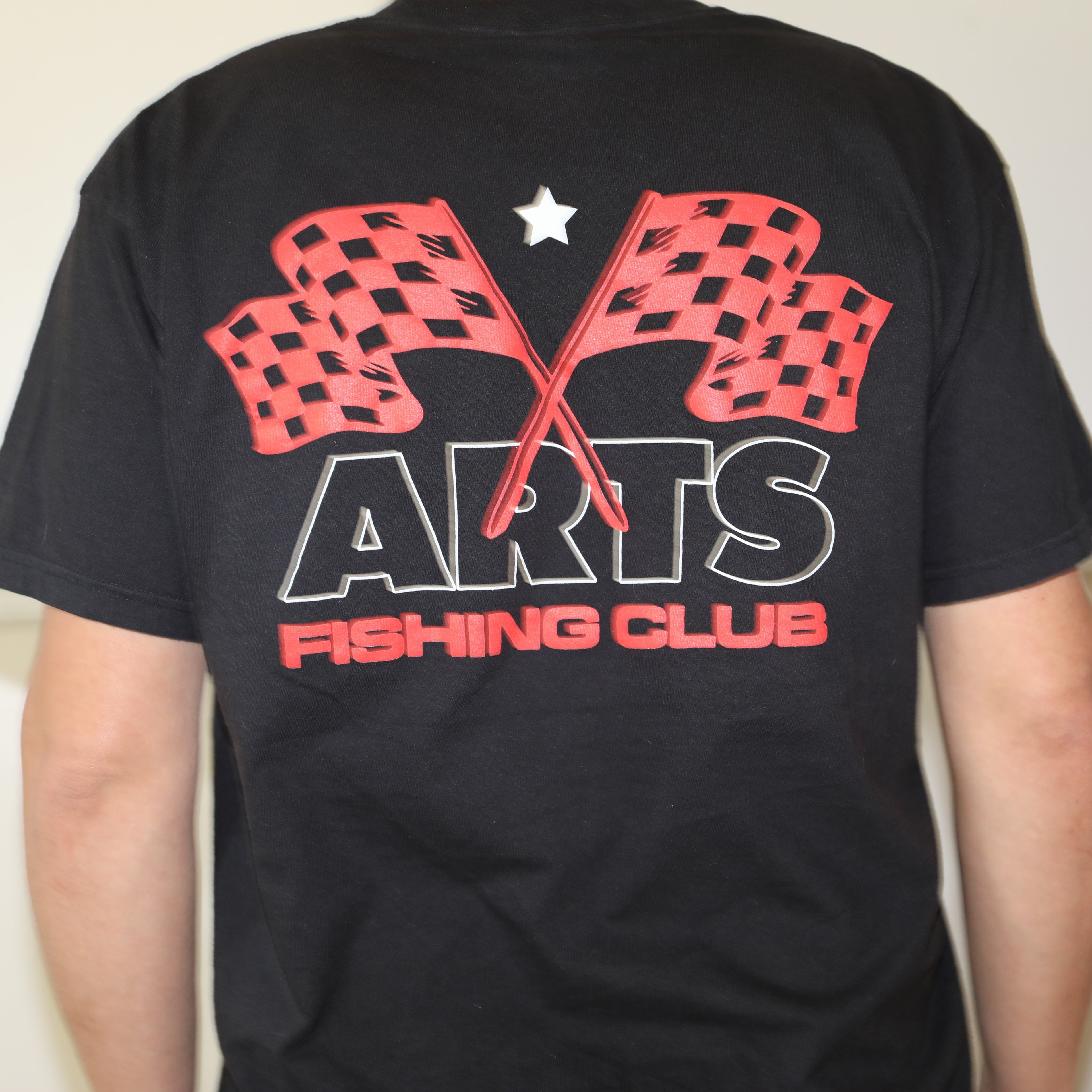 Arts Fishing Club Racing Tee - Black